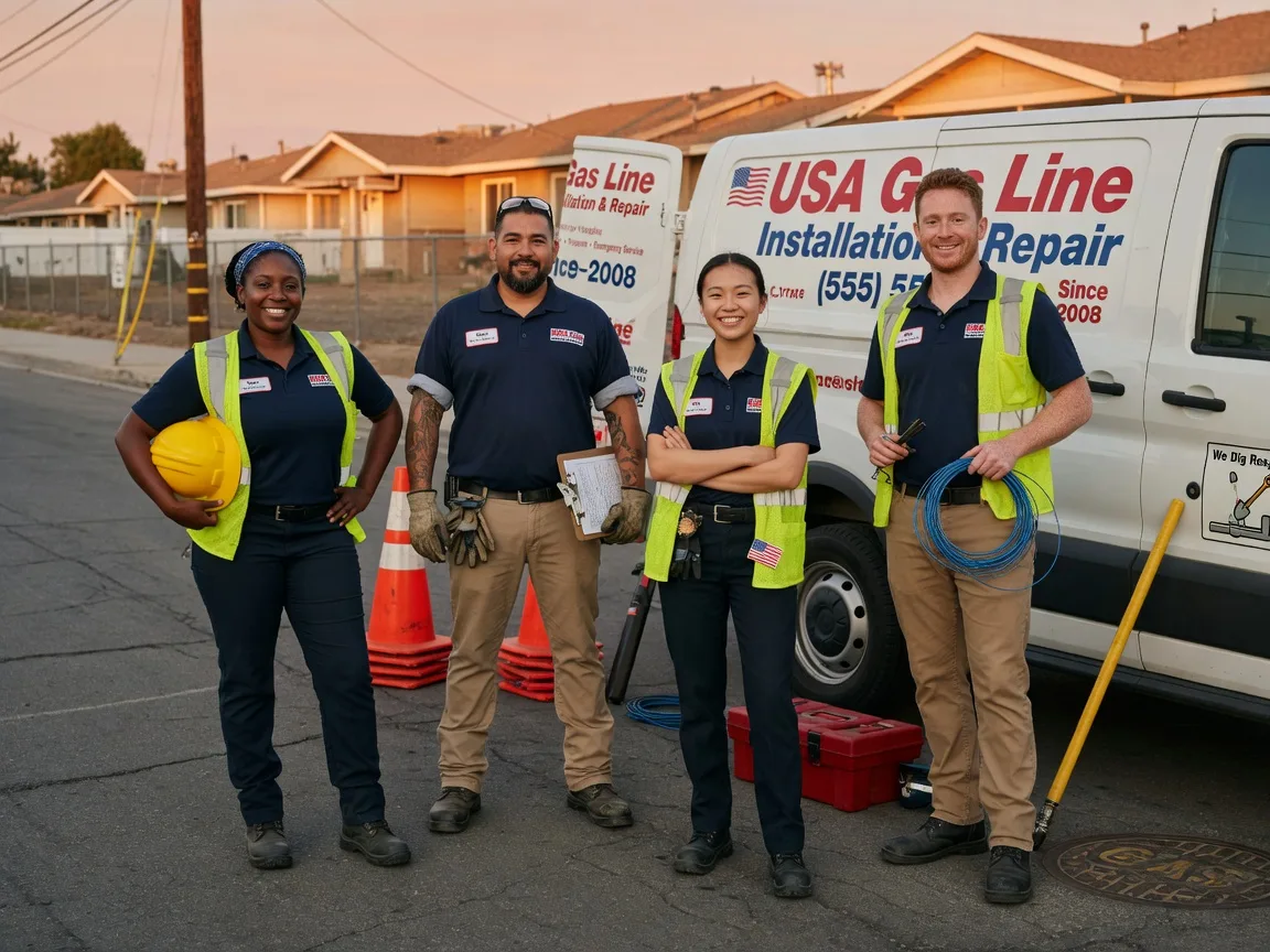 Gas Line Installation company in Clintonville, PA